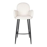 TABOURET HAUT TAPISSÉ LAGOS, style contemporain | Trouvez-la chez MisterWils. Plus de 4000m² d'exposition. 2