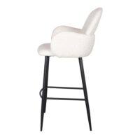 TABOURET HAUT TAPISSÉ LAGOS, style contemporain | Trouvez-la chez MisterWils. Plus de 4000m² d'exposition. 3