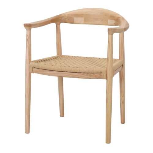 CHAISE EN BOIS ET EN CORDE CASSIA, style Nordique | Trouvez-la chez MisterWils. Plus de 4000m² d'exposition. 1
