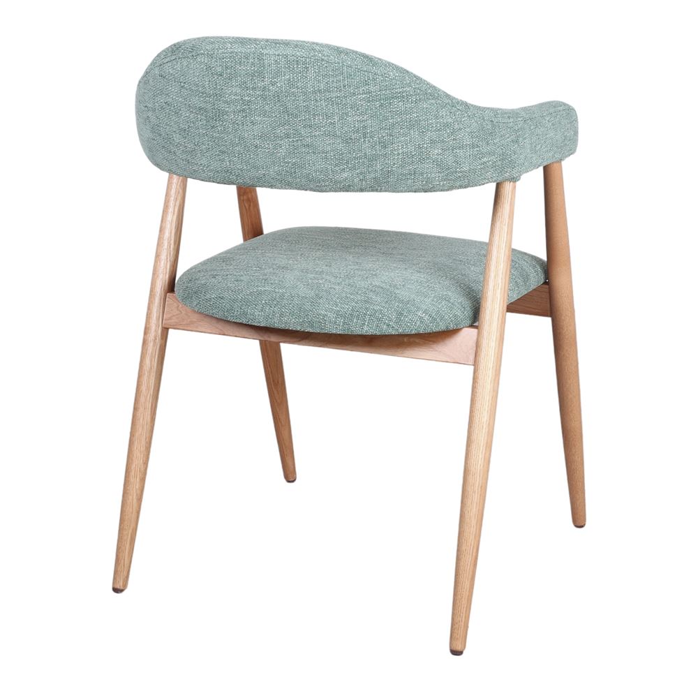 SILLA DE MADERA CRAIG estilo Nórdico menta 4
