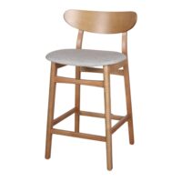 TABOURET DE CUISINE BOLAND, style nordique | Trouvez-la chez MisterWils. Plus de 4000m² d'exposition. 1