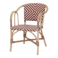 CHAISE EN ROTIN LISBON, de style Bistrot | Trouvez-la chez MisterWils. Plus de 4000m² d'exposition. 1