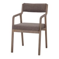 CHAISE EN BOIS TAPISSÉE KUMSU, style Nordique | Trouvez-le chez MisterWils. Plus de 4000m² 13