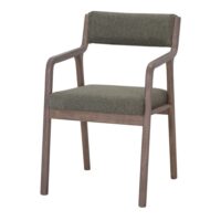 CHAISE EN BOIS TAPISSÉE KUMSU, style Nordique | Trouvez-le chez MisterWils. Plus de 4000m² 17