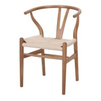 CHAISE EN BOIS WISHBONE, de style contemporain | Trouvez-la chez MisterWils. Plus de 4000m² d'exposition. 4