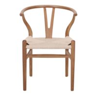 CHAISE EN BOIS WISHBONE, de style contemporain | Trouvez-la chez MisterWils. Plus de 4000m² d'exposition. 3