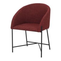 CHAISE TAPISSÉE PETUNIA style Contemporain | Trouvez-la chez MisterWils. Plus de 4000m² d'exposition. Buffets, étagères, luminaires 21