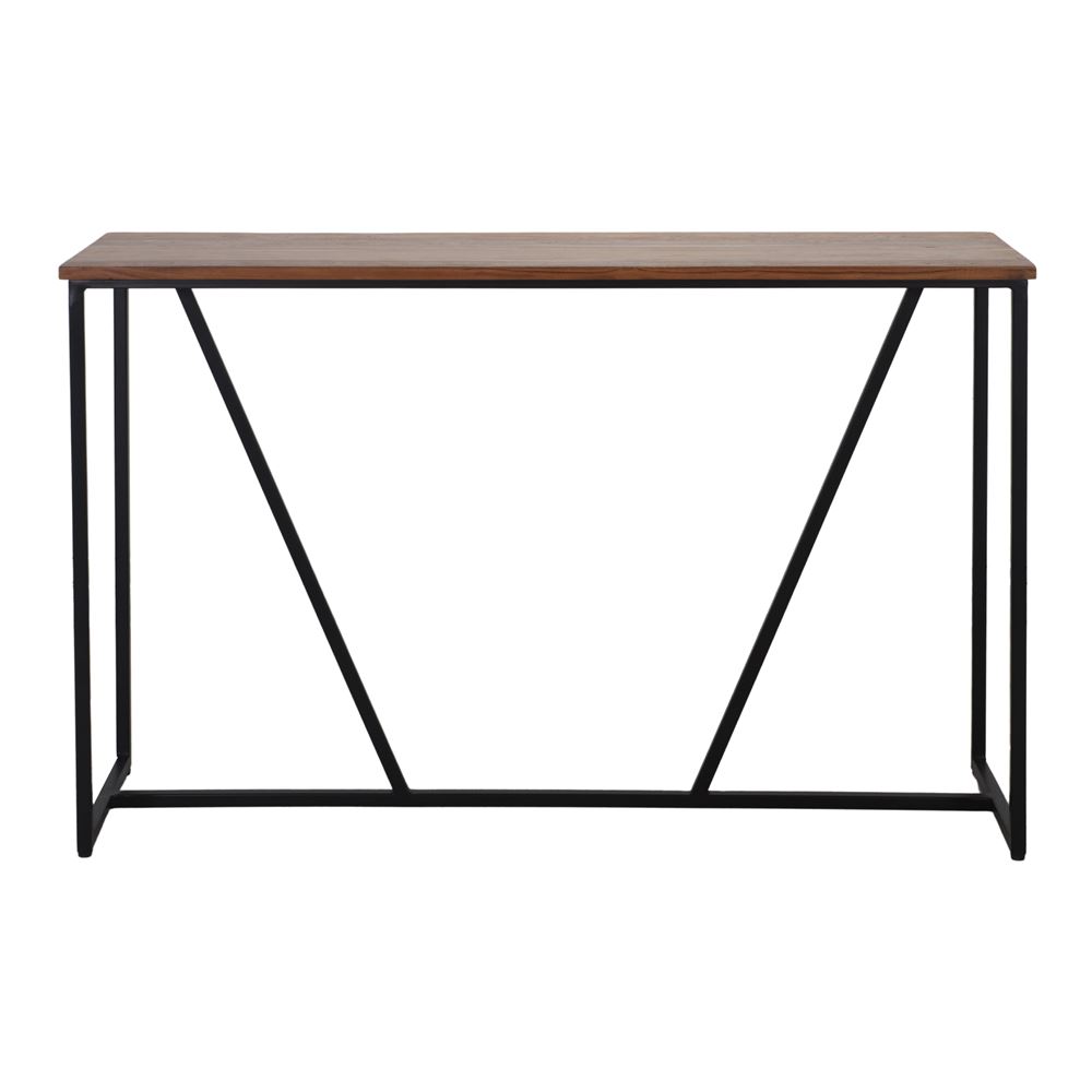 CONSOLA DE MADERA Y METAL OYANI 1