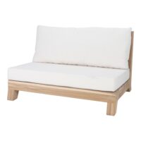 FAUTEUIL EN BOIS AVEC COUSSINS BAGUS, style rustique | Trouvez-la chez MisterWils. Plus de 4000m² d'exposition. 6
