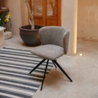 CHAISE TAPISSÉE BANDURY | Shooting Photo Medina Sidonia