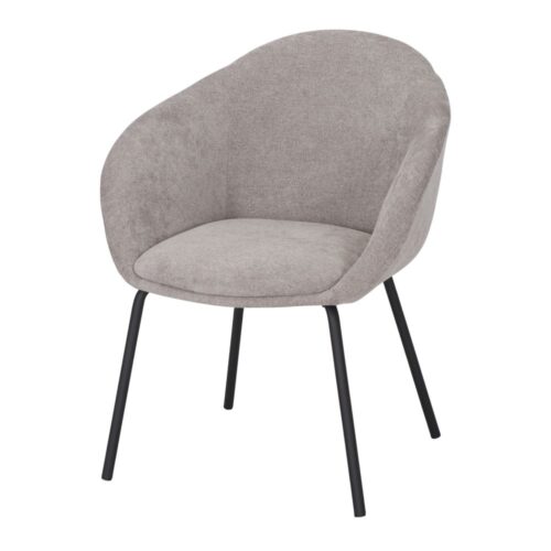 SILLA TAPIZADA MARVIN estilo Contemporáneo Tostado 1