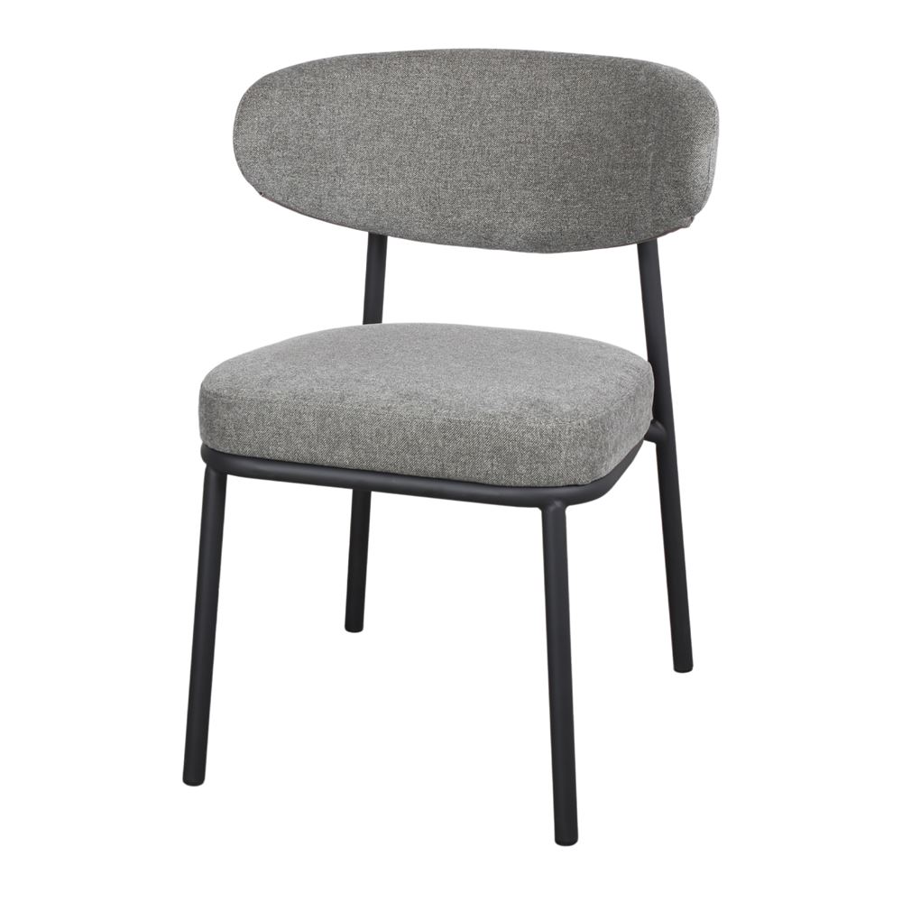 SILLA TAPIZADA REDDING estilo Contemporáneo. Gris Verdoso 1