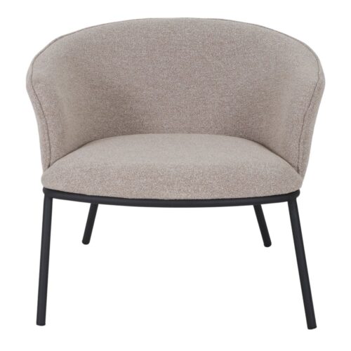 SILLÓN LOUNGE TAPIZADO DEBRA estilo Contemporáneo. 2