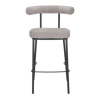TABOURET HAUT TAPISSÉ LAZY, style contemporain | Trouvez-la chez MisterWils. Plus de 4000m² d'exposition. 3