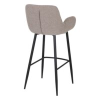 TABOURET HAUT TAPISSÉ SATURNIN, de style Contemporain | Trouvez-la chez MisterWils. Plus de 4000m² d'exposition. 1