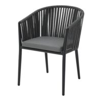 CHAISE EN CORDE AGOSTA style contemporain | Trouvez-la chez MisterWils. Plus de 4000m² d'exposition. 9