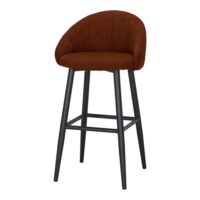 TABOURET HAUT TAPISSÉ FLARY de style Contemporain. 25