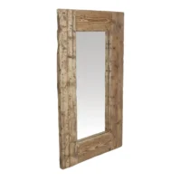 MIROIR EN BOIS VOLTA, de style Japandi | Trouvez-la chez MisterWils. Plus de 4000m² d'exposition. 1