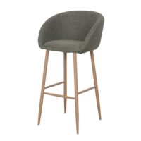 TABOURET HAUT TAPISSÉ WINSA, de style Comtemporain | Trouvez-la chez MisterWils. Plus de 4000m² d'exposition. 8