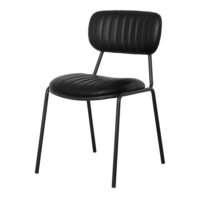 CHAISE EN SIMILICUIR NEVELIA – Image 2