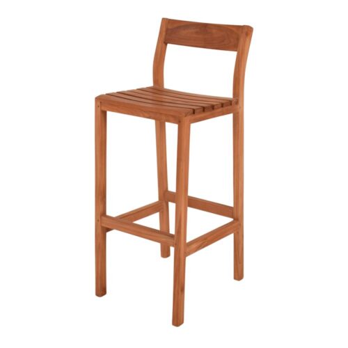 TABOURET EN BOIS EDDY, de style Méditerranéen | Trouvez-la chez MisterWils. Plus de 4000m² d'exposition. 1