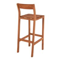 TABOURET EN BOIS EDDY, de style Méditerranéen | Trouvez-la chez MisterWils. Plus de 4000m² d'exposition. 4