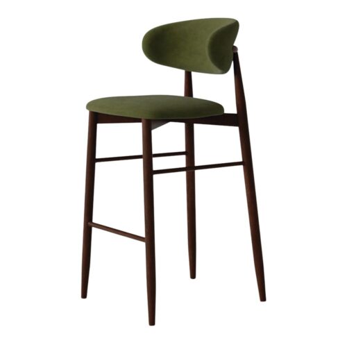 TABOURET TAPISSÉ PRESLEY, style Contemporain | Trouvez-la chez MisterWils. Plus de 4000m² d'exposition. 4