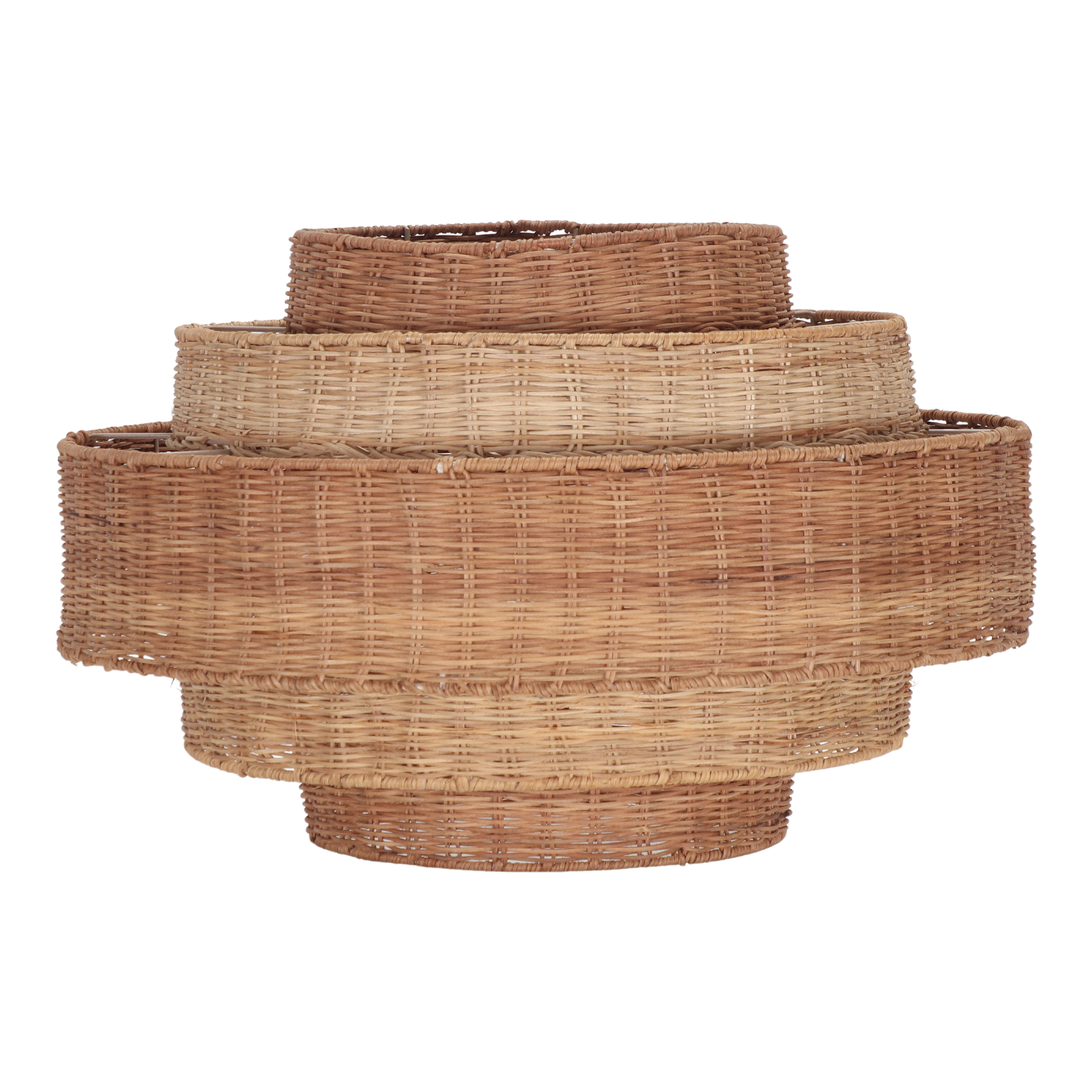 PANTALLA LÁMPARA DE RATÁN GIVEN estilo Mediterráneo. 1