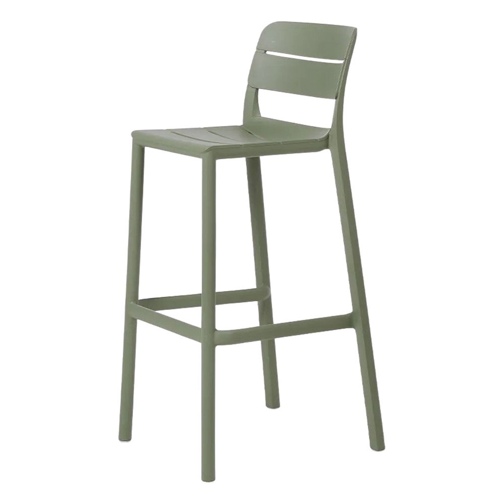 TABURETE ALTO DE EXTERIOR CASIAPI apilable. 5