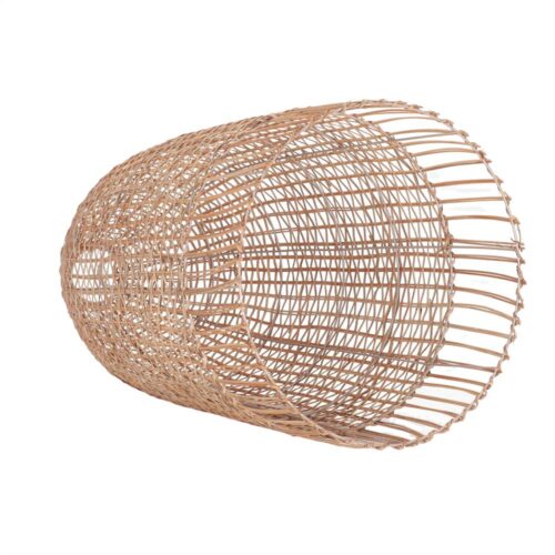 PANTALLA LÁMPARA DE RATTÁN SCOOP estilo Mediterráneo 2