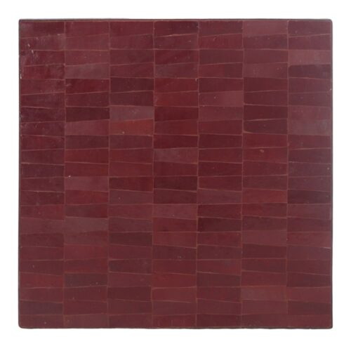 TAPA DE CERÁMICA Y METAL NADOR estilo Mediterráneo cuadrada