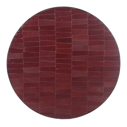 TAPA DE CERÁMICA Y METAL NADOR estilo Mediterráneo redonda