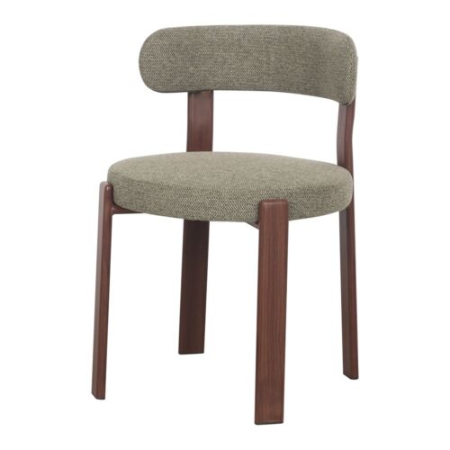 SILLA TAPIZADA NOBU VERDE OLIVA estilo Contemporáneo 5